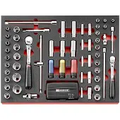 Facom Mousse mod. Clé à douille, 56pcs