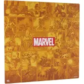 GameGenic Tapis de jeu Marvel Champions XL - Orange Marvel