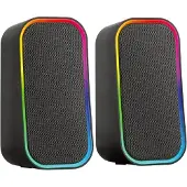 Speedlink SL-810008-BK TOKEN RGB Lautsprecher schwarz