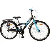 Volare Vélo enfant Thombike - Garçons - 24 pouces - Noir Bleu