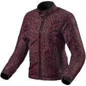 REV'IT! Veste moto Revit Shade H2O pour femme, bordeaux, M