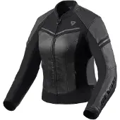 REV'IT! Median Leather Jacket Noir 38 Femme