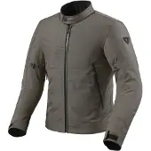 REV'IT! Revit Shade H2O Veste textile pour moto, vert foncé, S