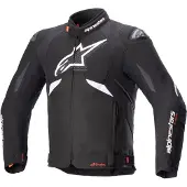 Alpinestars T-GP R V3, veste textile Drystar ,Noir/Blanc ,M