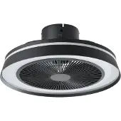 Eglo Vallonia, Ventilateur, Noir