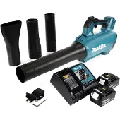 Makita DUB 184 RF Souffleur sans fil 18 V brushless + 2x Batteries 3,0 Ah + Chargeur