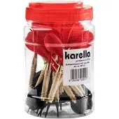 Karella Boîte de fléchettes souples (17 g)