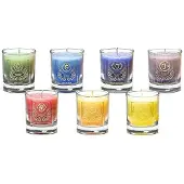 EStore 7 Chakra bougies parfumées aux essences naturelles