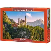 Castorland Puzzle 500 pièces Vue du château de Neuschwanstein, Allemagne 53544