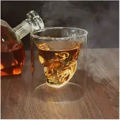 Mikamax Verre à liqueur, tête de mort - Doomed