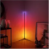Northix Lampadaire LED RGB avec Télécommande