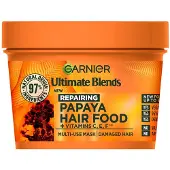 Garnier Ultimate Blends Papaya 3-in-1 Damaged Hair Mask Duo