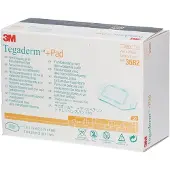 Tegaderm + Pad Transparent Stérile 5 cm x 7 cm 50 pc(s) Pansement(S)