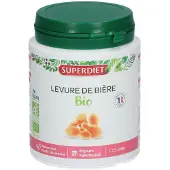 SuperDiet Levure De Bière Bio 100 pc(s) Capsule(S)