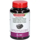 SuperDiet Charbon Végétal Activé 150 pc(s) Capsule(S)