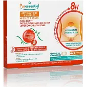 Puressentiel Patchs Chauffants Bas du Dos Articulations & Muscles 2 pc(s) Pansement(S)