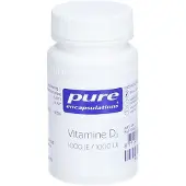 Pure Encapsulations Vitamine D3 1000 UI 60 pc(s) Capsule(S)
