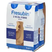 Fresenius 2 Kcal Fibre Drink saveur cappuccino 4x200 ml Solution(S) Buvable(S)