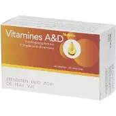 REVOGAN Nutritic Vitamines A&D | Système immunitaire, peau, os & vision 60 pc(s) Capsule(S)