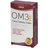 OM3 DHA Coeur Cerveau Vision 60 pc(s) Capsule(S)