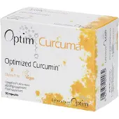 Optim Curcuma Longvida : 90 capsules végétales. Curcumine hautement dosée et biodisponible, extraite de curcuma biologique, pour adultes. Favorise le confort articulaire et la mobilité