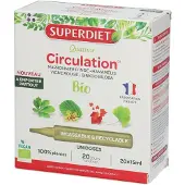 SuperDiet QUATUOR CIRCULATION BIO 20x10 ml Ampoule(S)