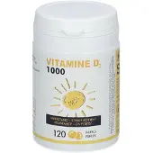Soria natural Vitamine D 1000 120 pc(s) Perle(S)