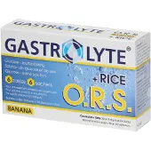 Gastrolyte Riz - Banane Poudre 6 pc(s) Sachet(S)