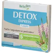 Herbalgem Pranarom - Détox express - Monodoses -- 7 x 10 ml
