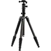 Fotopro Sherpa Carbon Stativ Noir (Carbone), Trépied, Noir