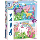 Clementoni puzzle 2X20 Licorne 24754