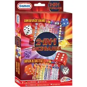 Grafix Dice Games 2in1 (Bingo -Dice et Tactique)