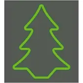 EDM Fir Tree Flexiled 62 Cm Vert