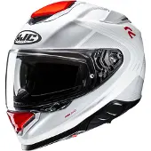 HJC RPHA71 Frepe MC1 Casque Intégral Blanc/Rouge XL unisex
