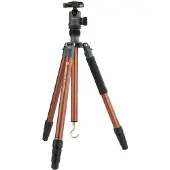 Fotopro Trépied X Go Predator gris en aluminium (Métal), Trépied, Marron, Gris