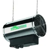 Biogreen Chauffage de serre Phönix argent 41x22x33 cm