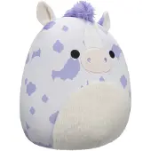 Squishmallows SQJW1219B - Guimauve Abelita le cheval Appaloosa - 30 cm (12")