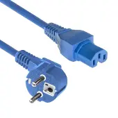 ACT AK5317 Câble d'alimentation Bleu 2 m CEE7/7 Coupleur C15 (AK5317)