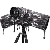 JJC Couverture de pluie pour caméra RC SGR (Housse de pluie), Protection pour appareil photo, Multicolore, Noir, Gris