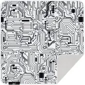 JJC SA CBM Wrap de protection, Housse pour appareil photo, Blanc, Noir