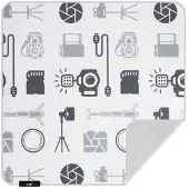 JJC SA CM Wrap de protection, Housse pour appareil photo, Blanc, Noir, Gris