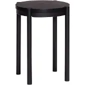 Hubsch Tabouret Oto | Noir | 021902