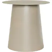 Hubsch Table d'appoint pilier sable