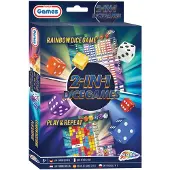 Grafix Dice Games 2in1 (cubes arc-en-ciel et répétition)