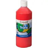 Creall Transparante Verf Rood, 500ml