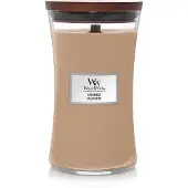 Woodwick Cashmere bougie parfumée avec mèche en bois 609.5 g