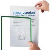 MAGNETOPLAN Cadre magnétique DIN A3 bleu magnétique