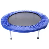 Alert Trampoline Fitness pliable 97 cm Bleu/Noir