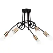 Toolight Lampe APP518-5C Paradise Black Gold