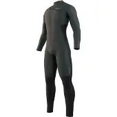 Mystic Majestic 5/4 Mm Long Sleeve Chest Zip Neoprene Suit Gris M Homme